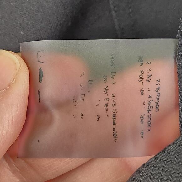 Title Nine “Kate” Pants Women’s SZ 8 Black Straight Leg Stretch Rayon Blend EUC - Picture 15 of 16